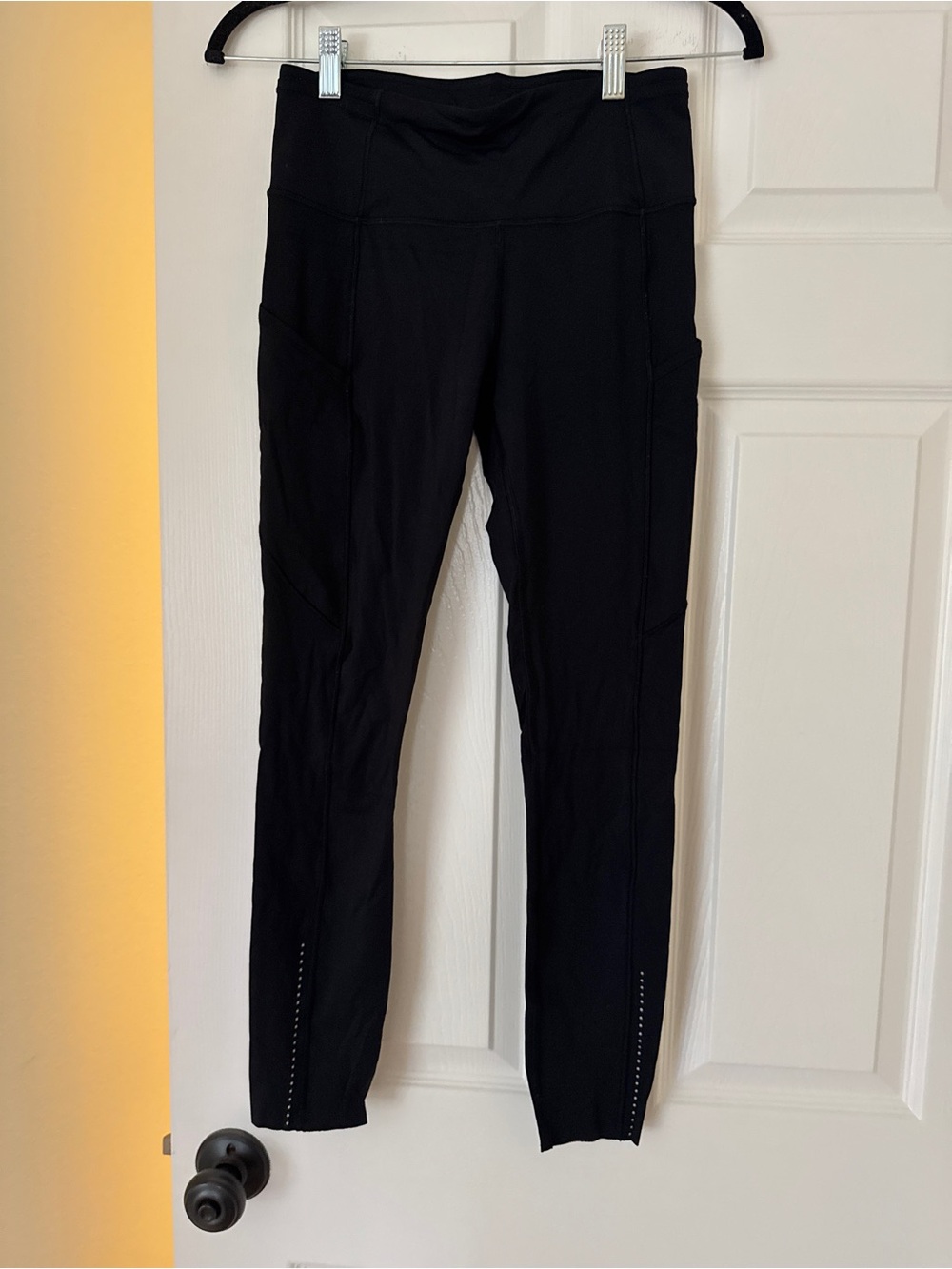 Lululemon High-Waisted Black Performance Leggings